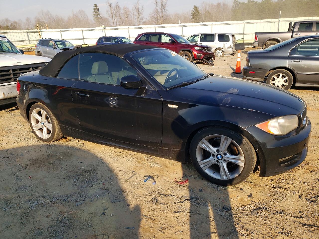 2011 Bmw 128 I Black vin: WBAUL7C54BVM80507