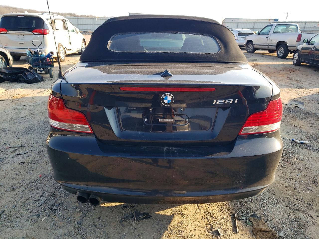 2011 Bmw 128 I Black vin: WBAUL7C54BVM80507