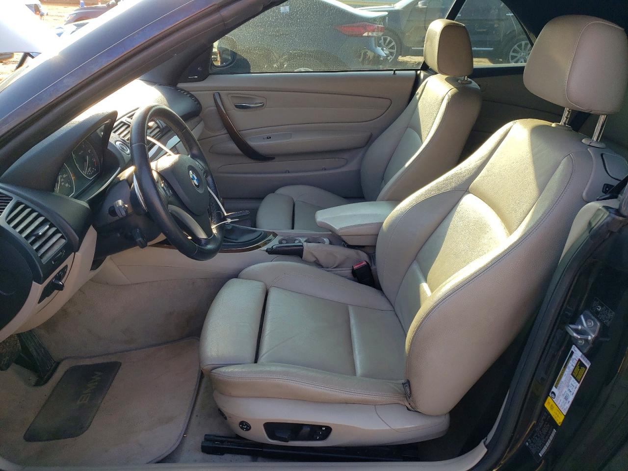 2011 Bmw 128 I Black vin: WBAUL7C54BVM80507