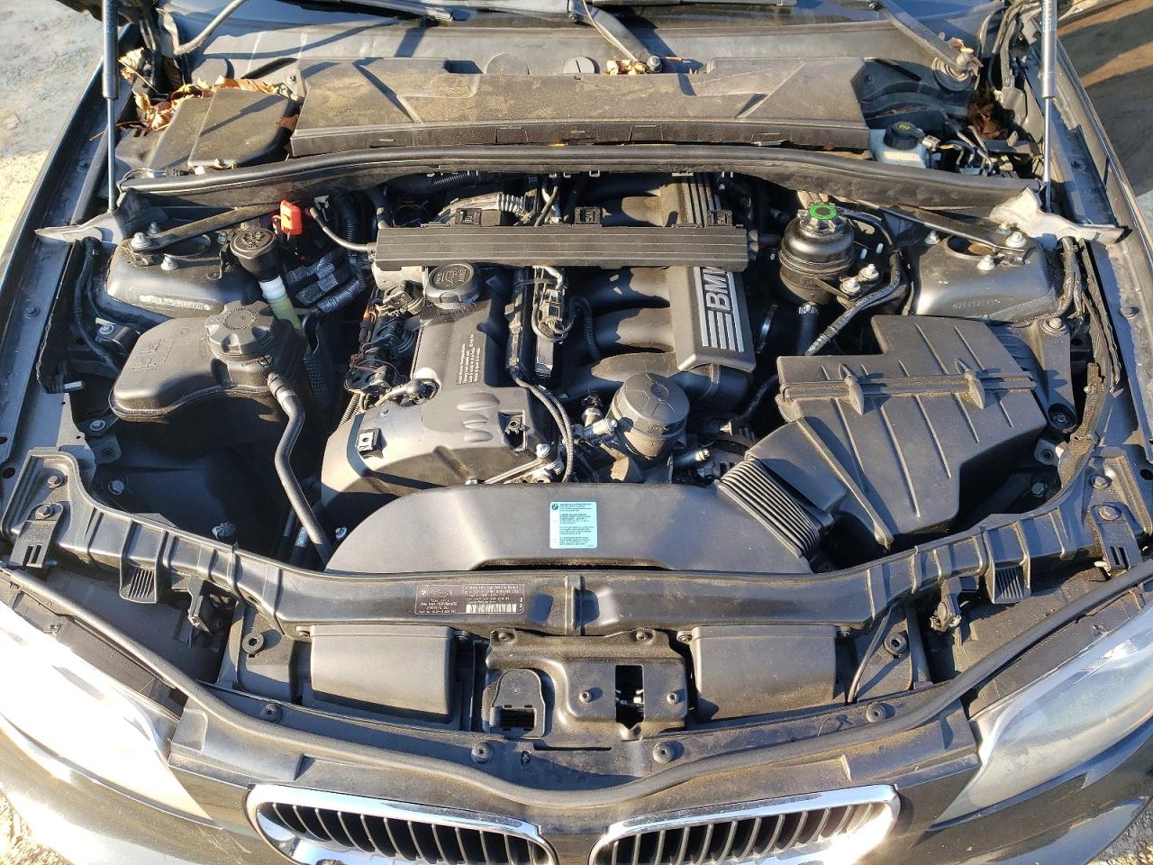 2011 Bmw 128 I Black vin: WBAUL7C54BVM80507