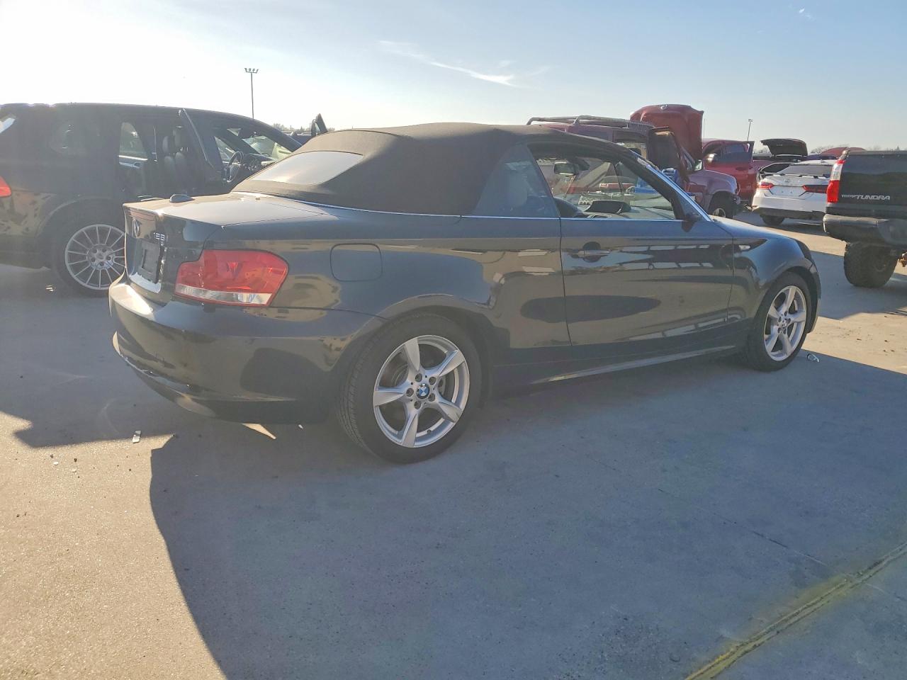2013 Bmw 128 I Black vin: WBAUL7C54DVU08368