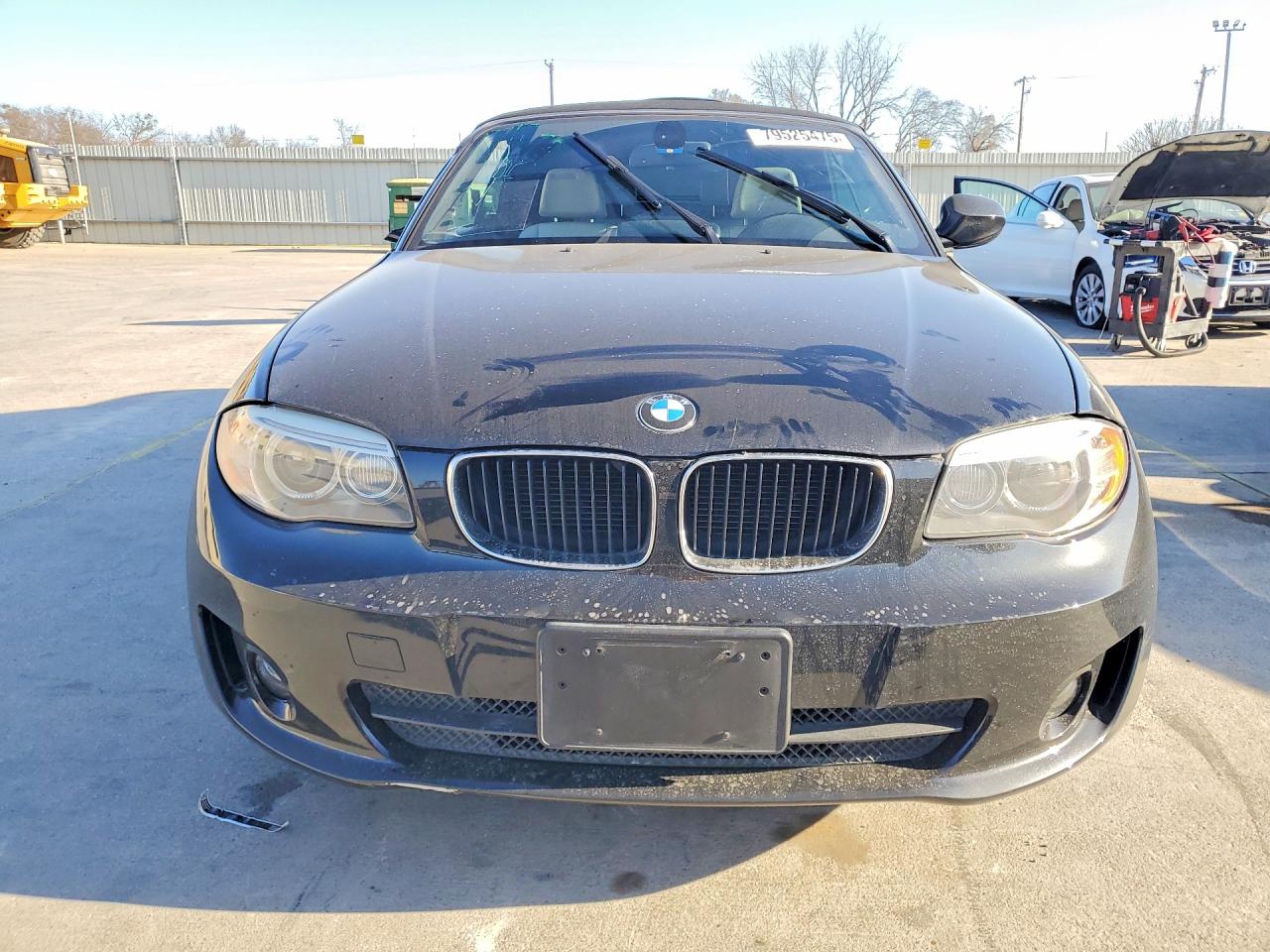 2013 Bmw 128 I Black vin: WBAUL7C54DVU08368
