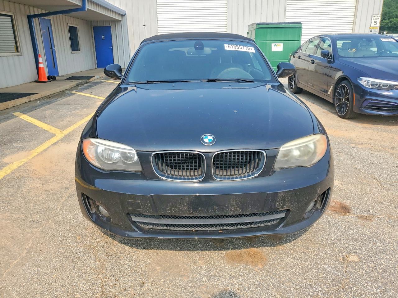 2013 Bmw 128 I Black vin: WBAUL7C54DVU10055