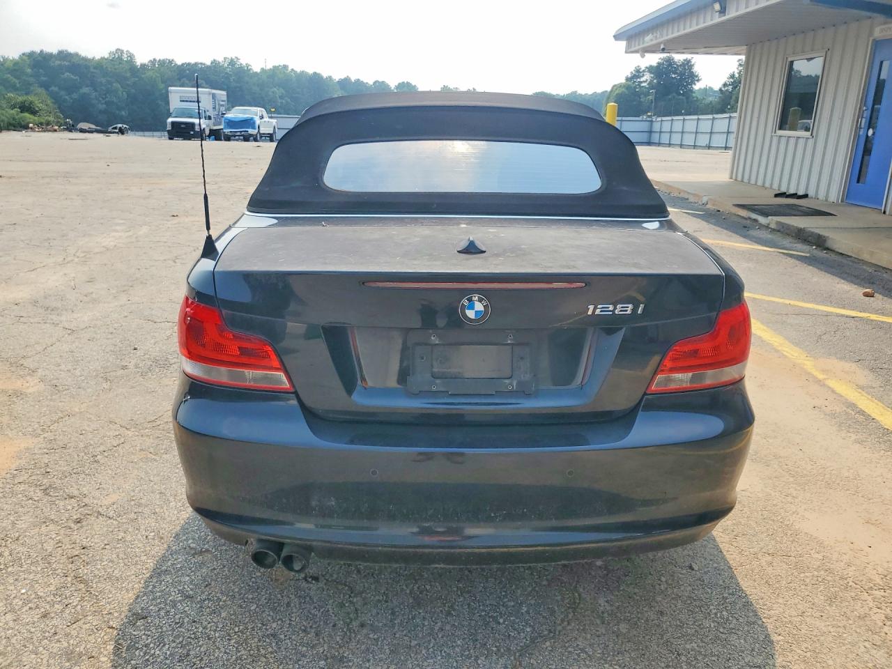 2013 Bmw 128 I Black vin: WBAUL7C54DVU10055