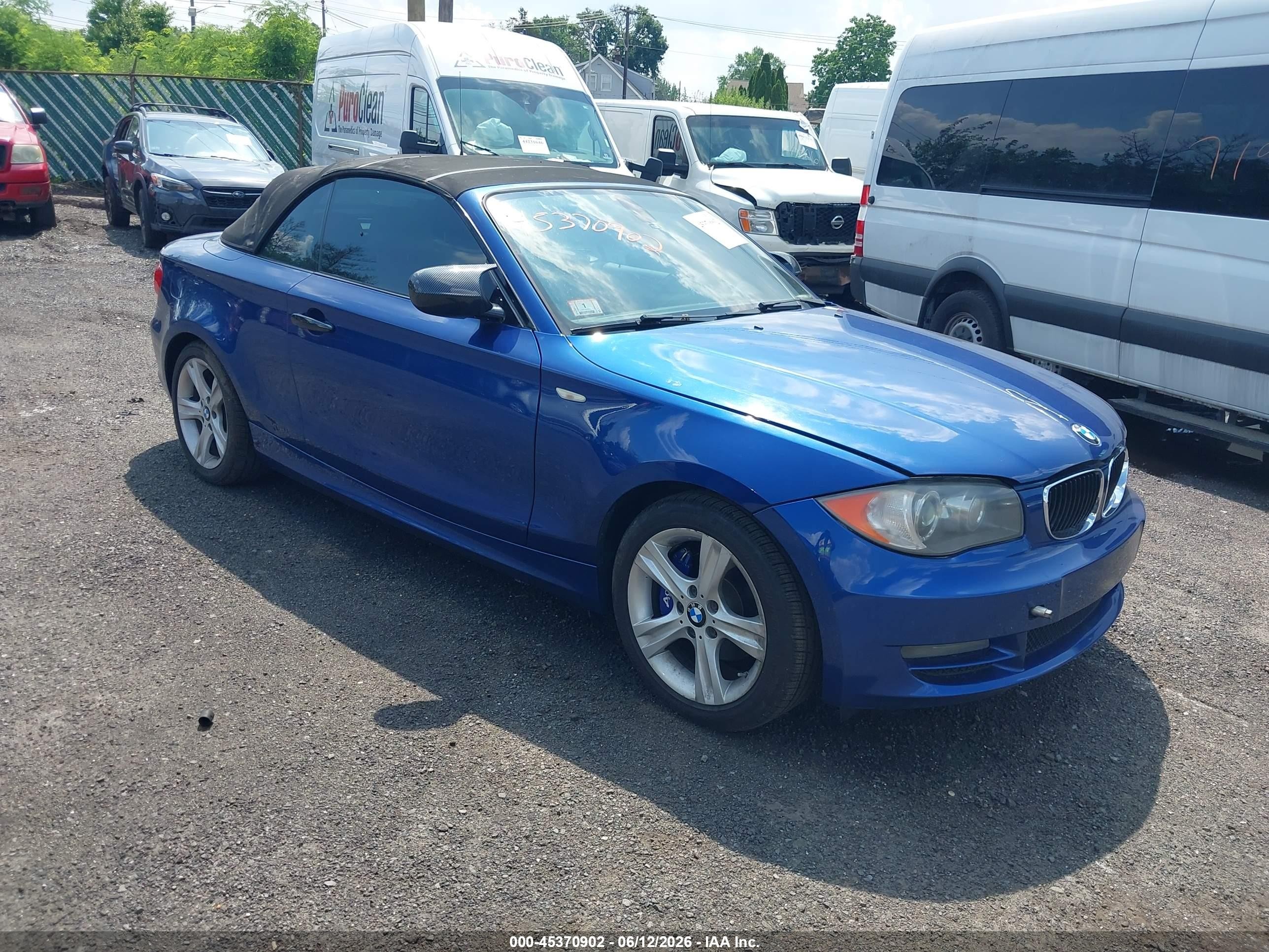 2010 Bmw 128i   Blue vin: WBAUL7C55AVJ78089
