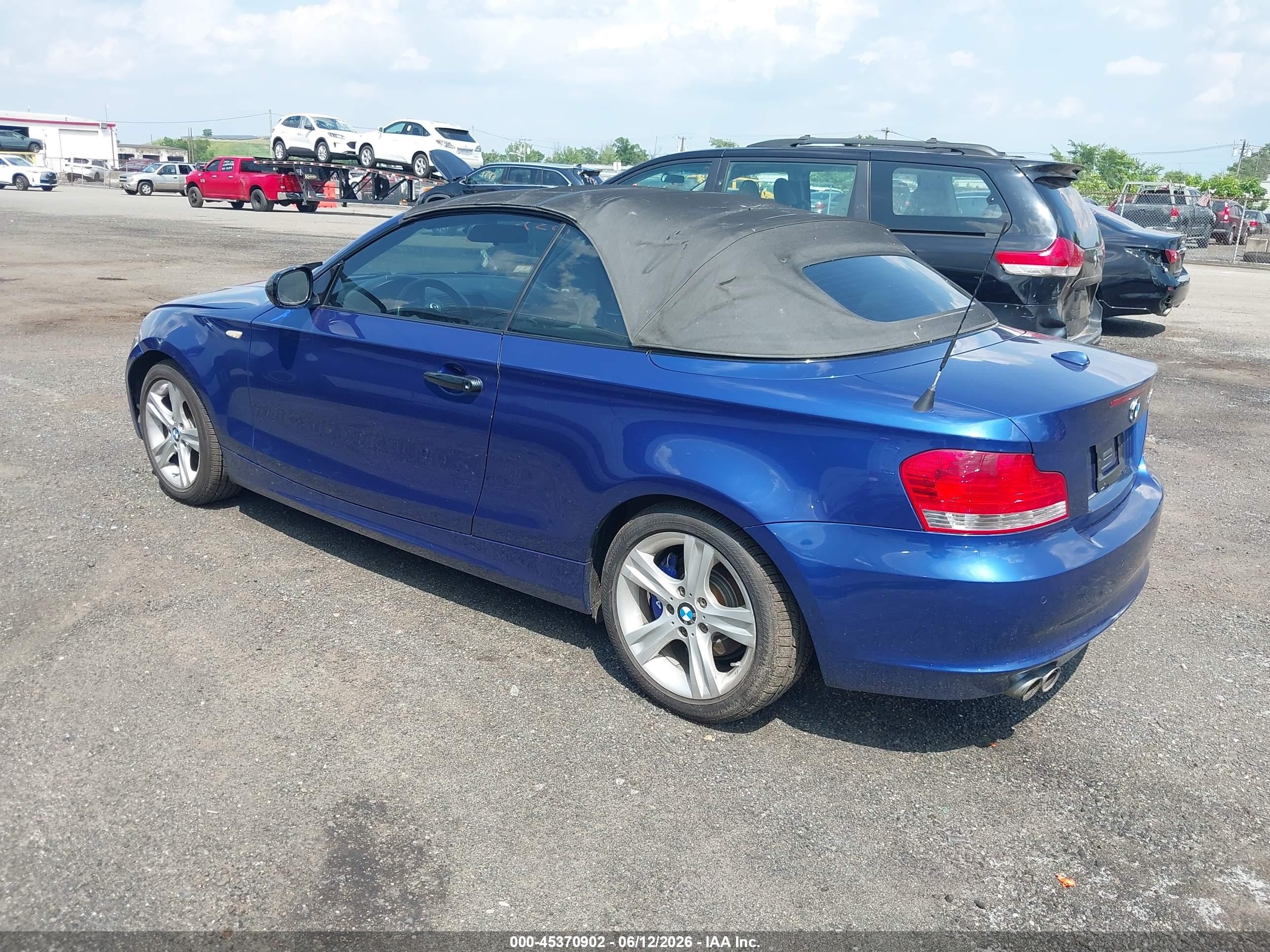 2010 Bmw 128i   Blue vin: WBAUL7C55AVJ78089