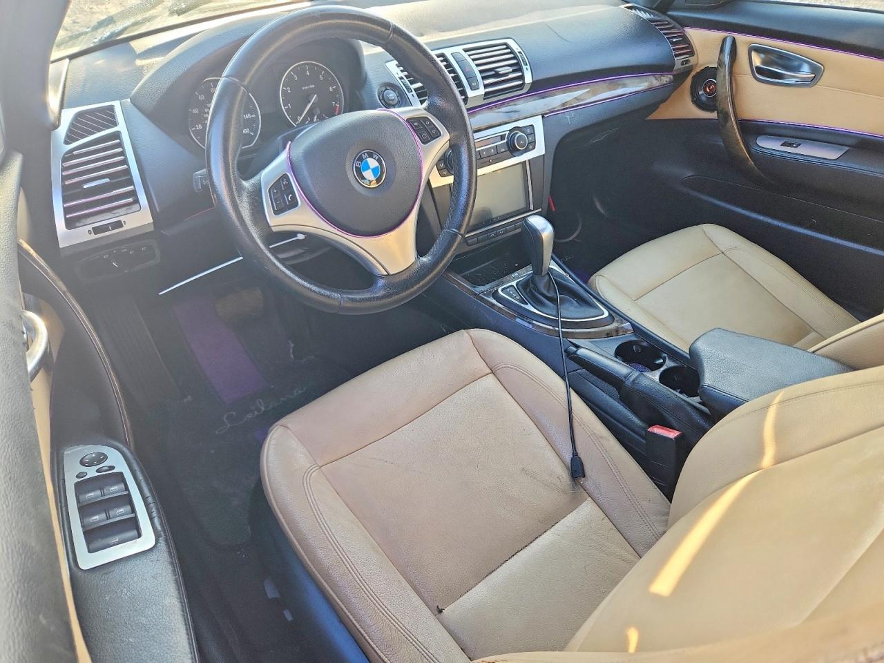 2011 Bmw 128 I Silver vin: WBAUL7C55BVM79334