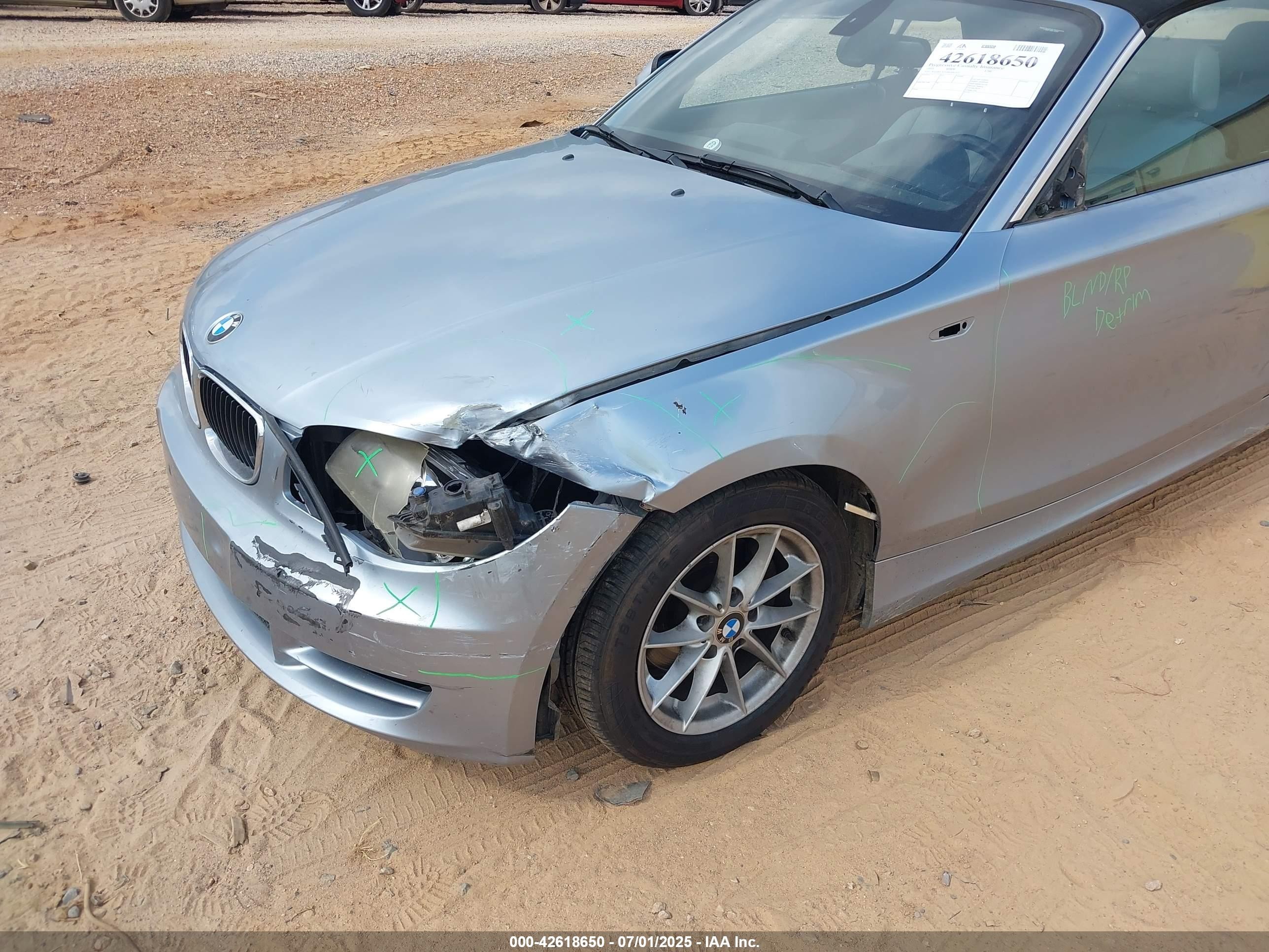 2011 Bmw 128i   Blue vin: WBAUL7C55BVM81052