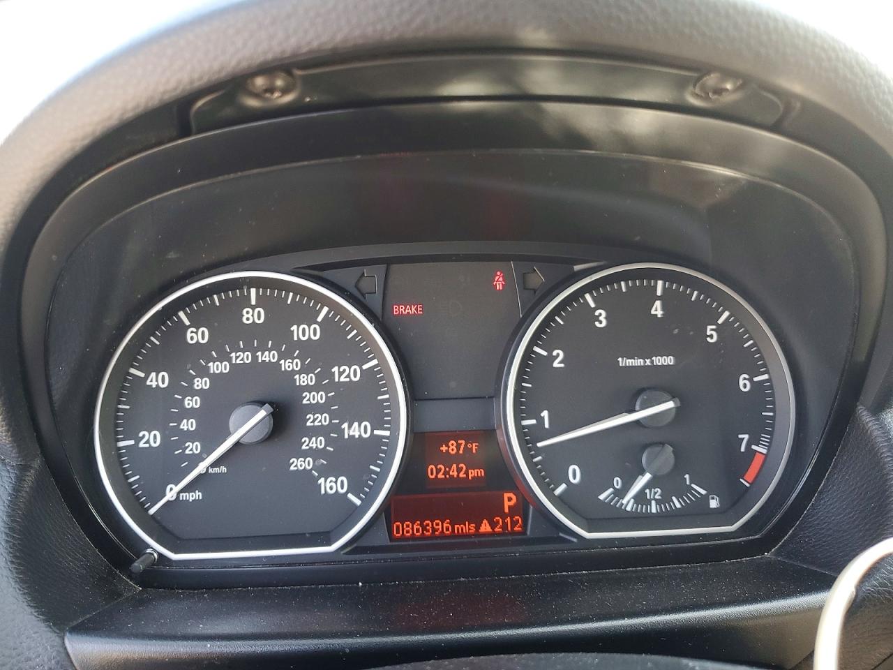 2012 Bmw 128 I Угольный vin: WBAUL7C55CVM83336