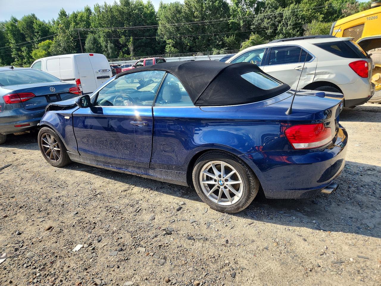 2011 Bmw 128 I Blue vin: WBAUL7C56BVM79746