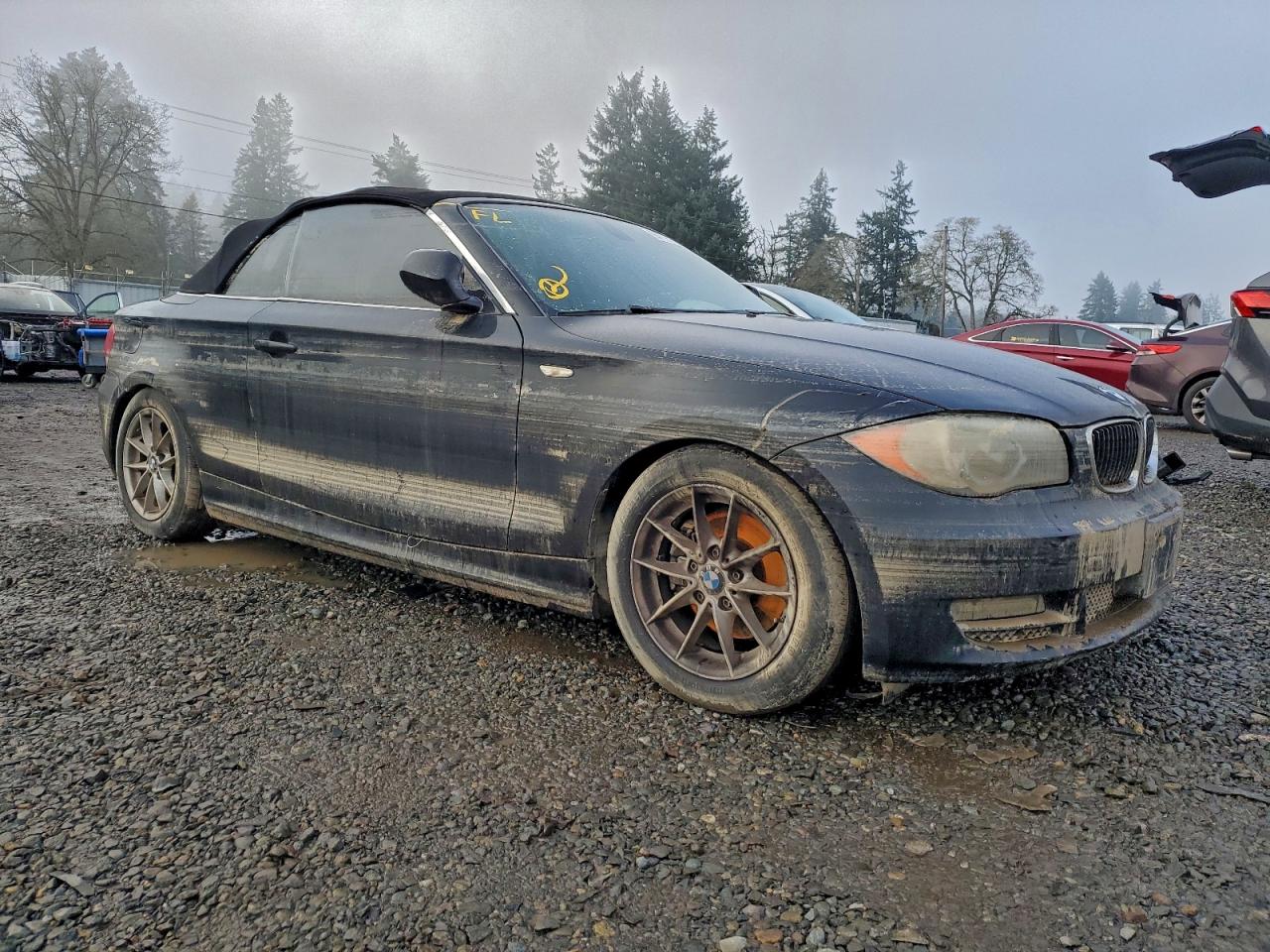 2011 Bmw 128 I Black vin: WBAUL7C56BVM80234