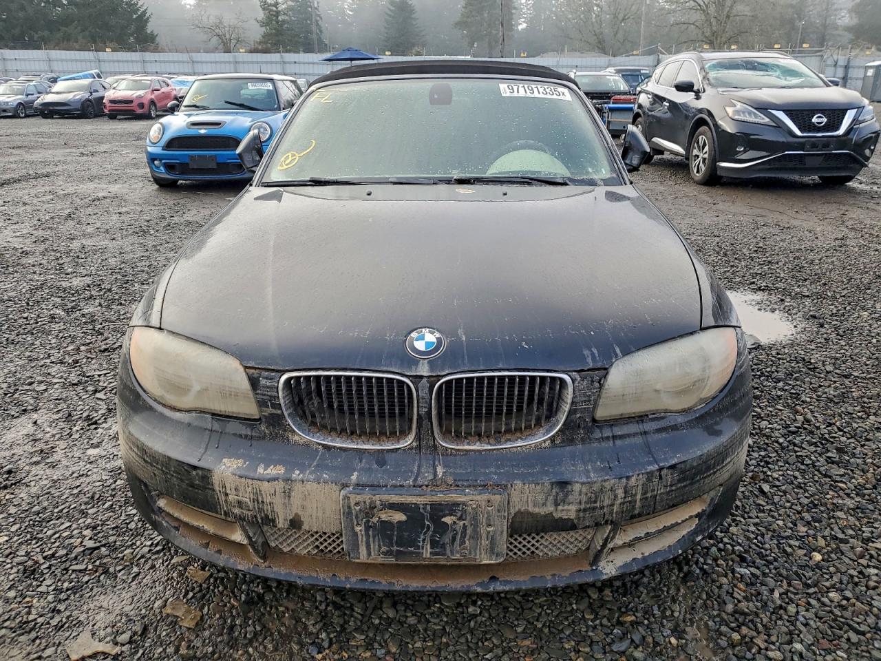 2011 Bmw 128 I Black vin: WBAUL7C56BVM80234