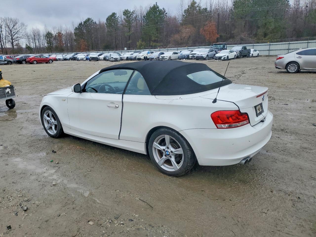 2013 Bmw 128 I White vin: WBAUL7C56DVU09246