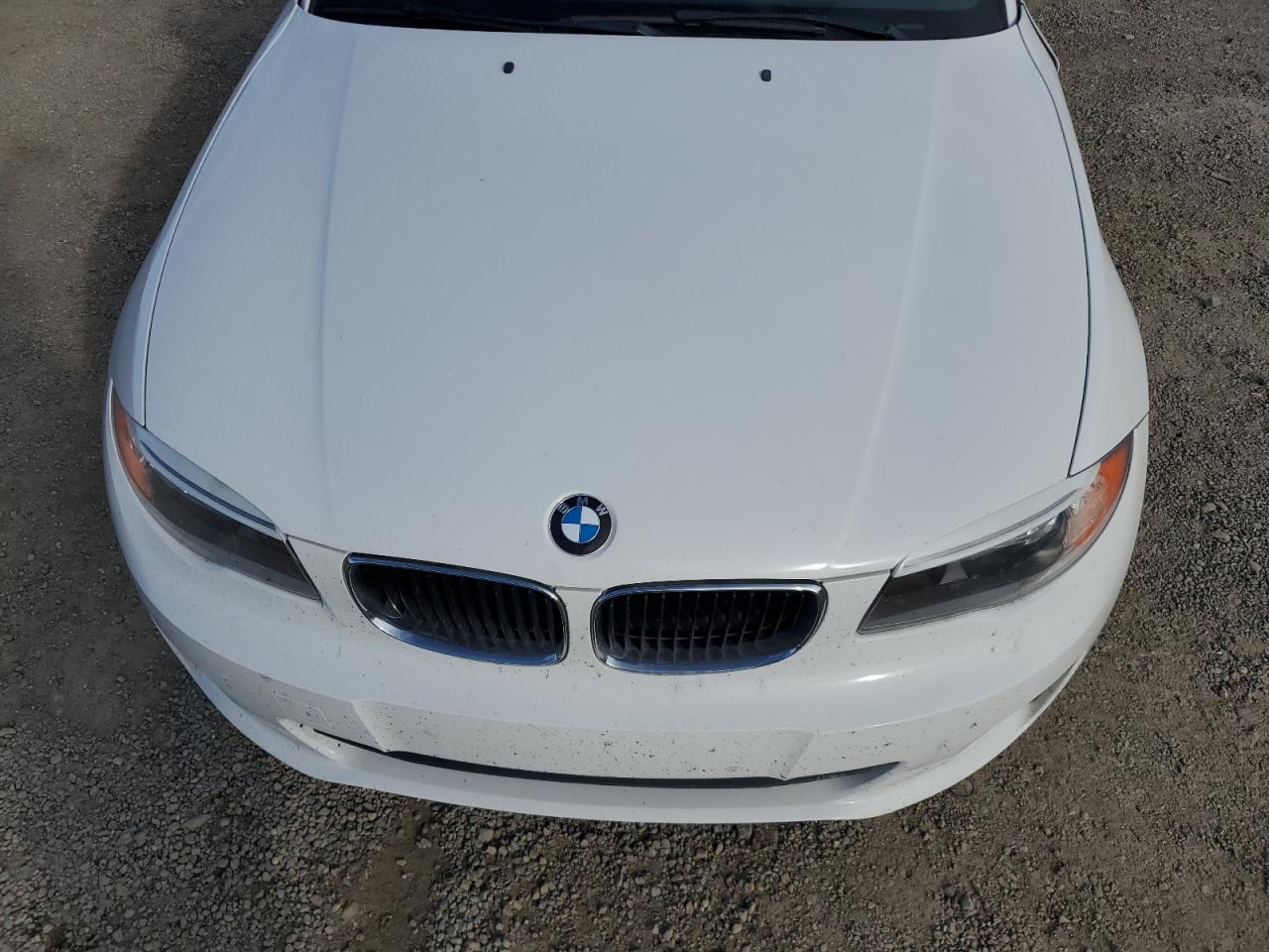 2013 Bmw 128 I White vin: WBAUL7C56DVU10087