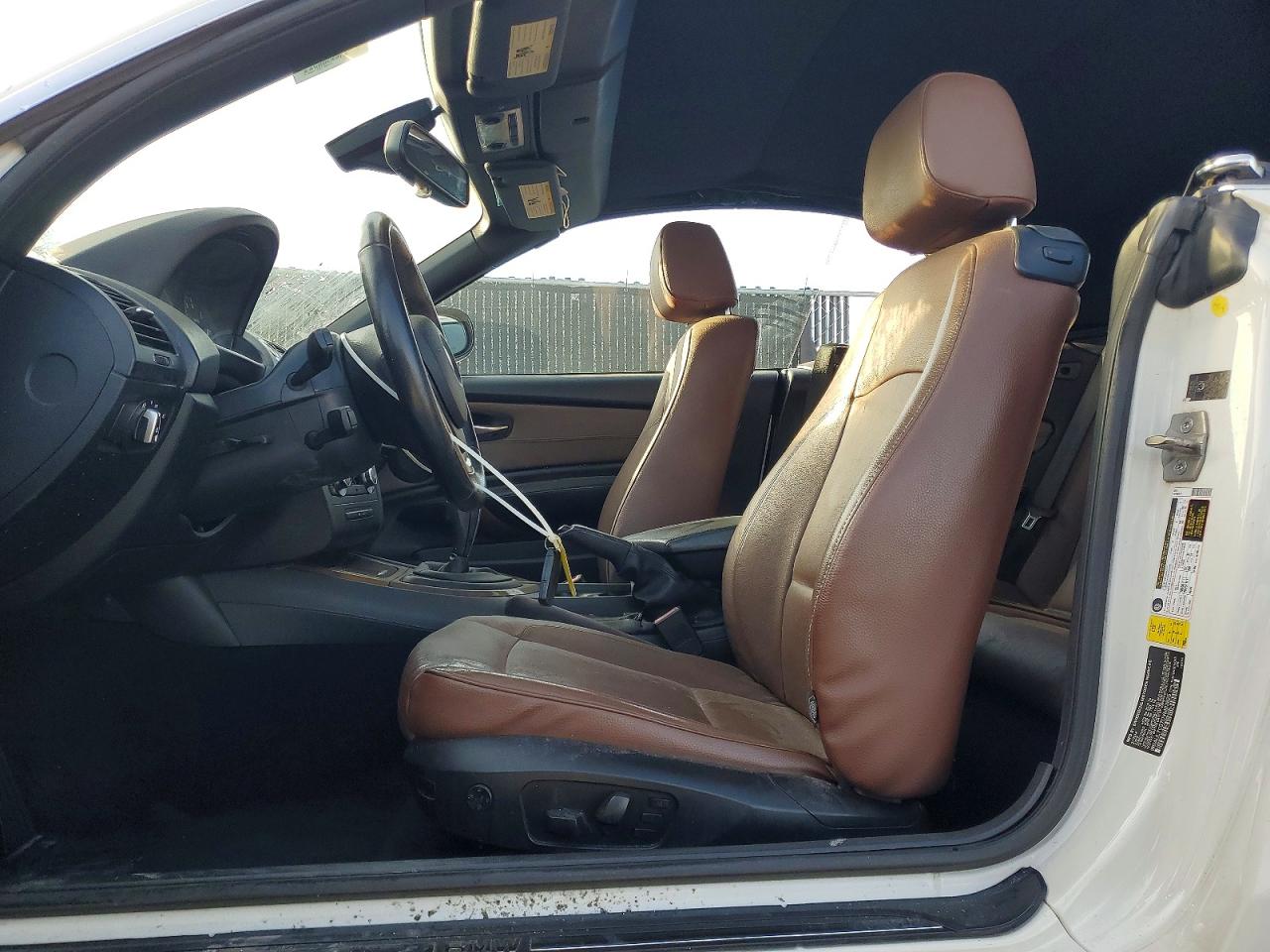 2013 Bmw 128 I White vin: WBAUL7C57DVM83825