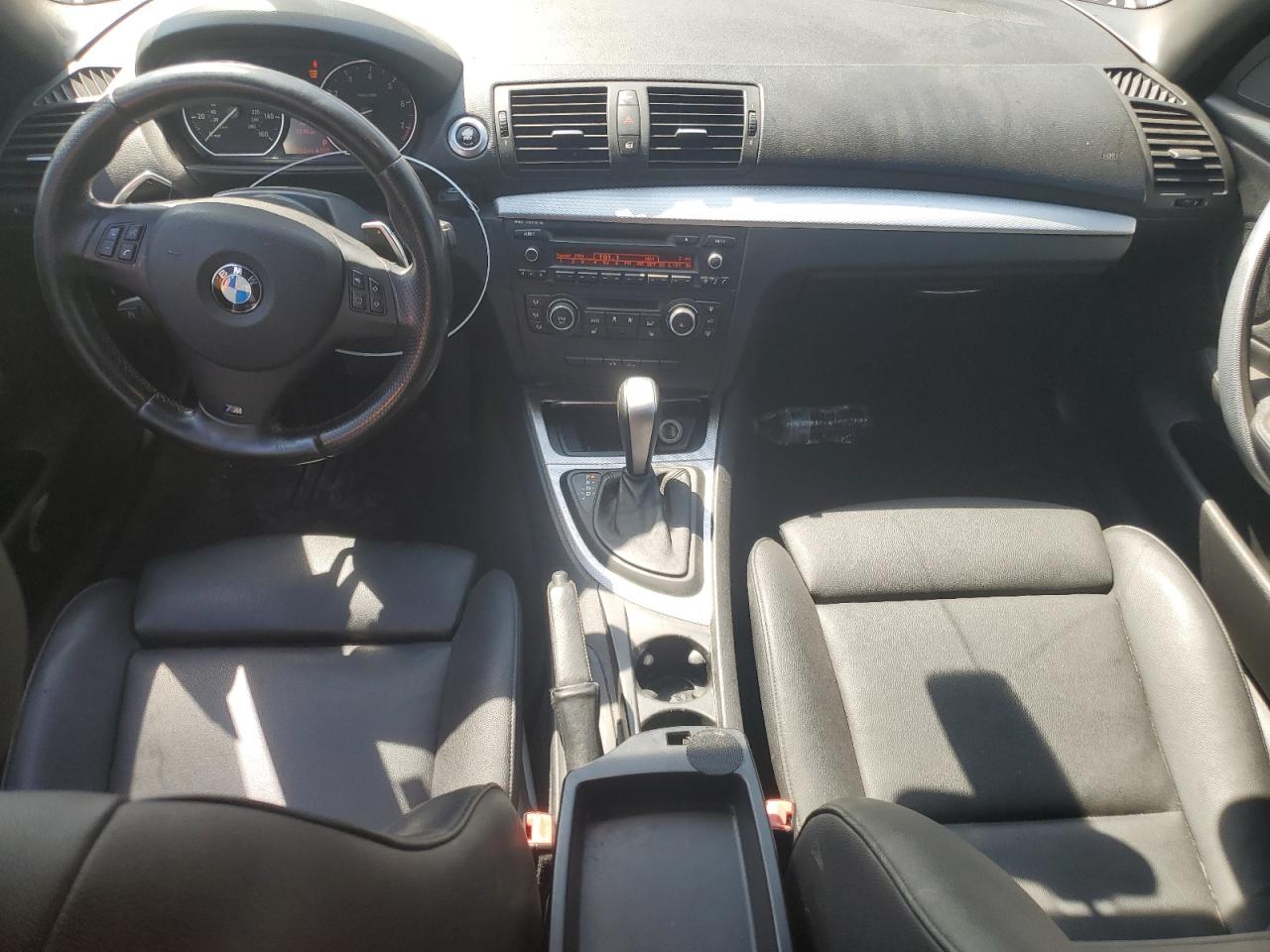 2013 Bmw 128 I Black vin: WBAUL7C57DVU08994