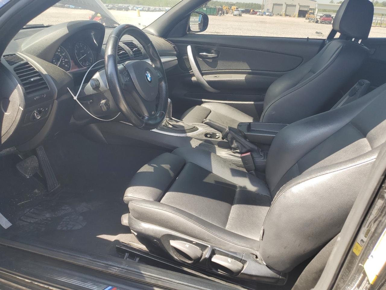 2013 Bmw 128 I Black vin: WBAUL7C57DVU08994