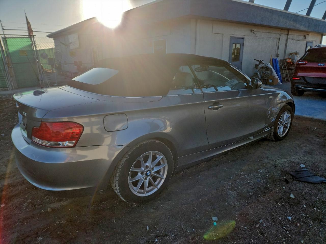 2010 Bmw 128 I Gray vin: WBAUL7C58AVJ77745