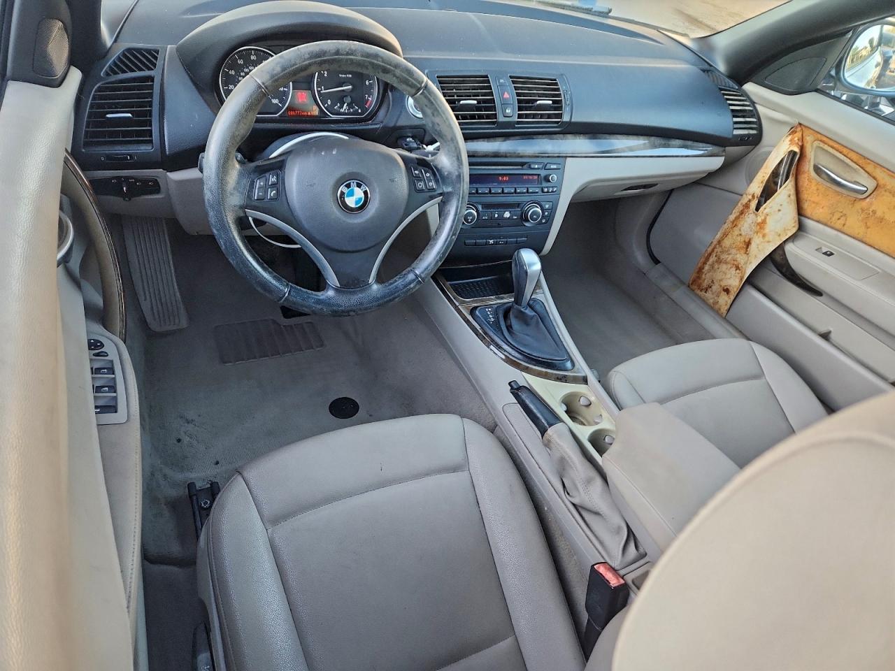 2010 Bmw 128 I Gray vin: WBAUL7C58AVJ77745