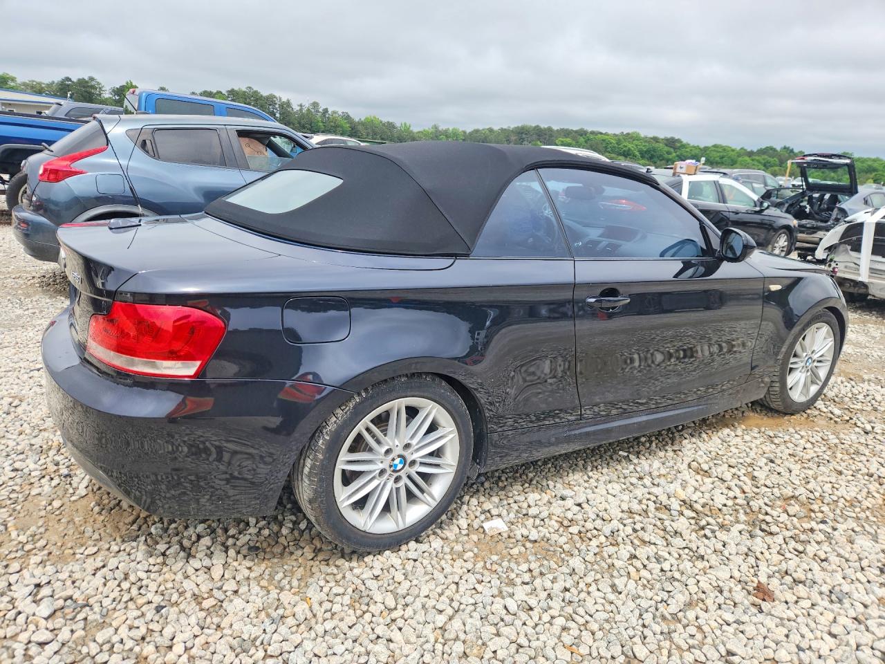2013 Bmw 128 I Black vin: WBAUL7C58DVU08311