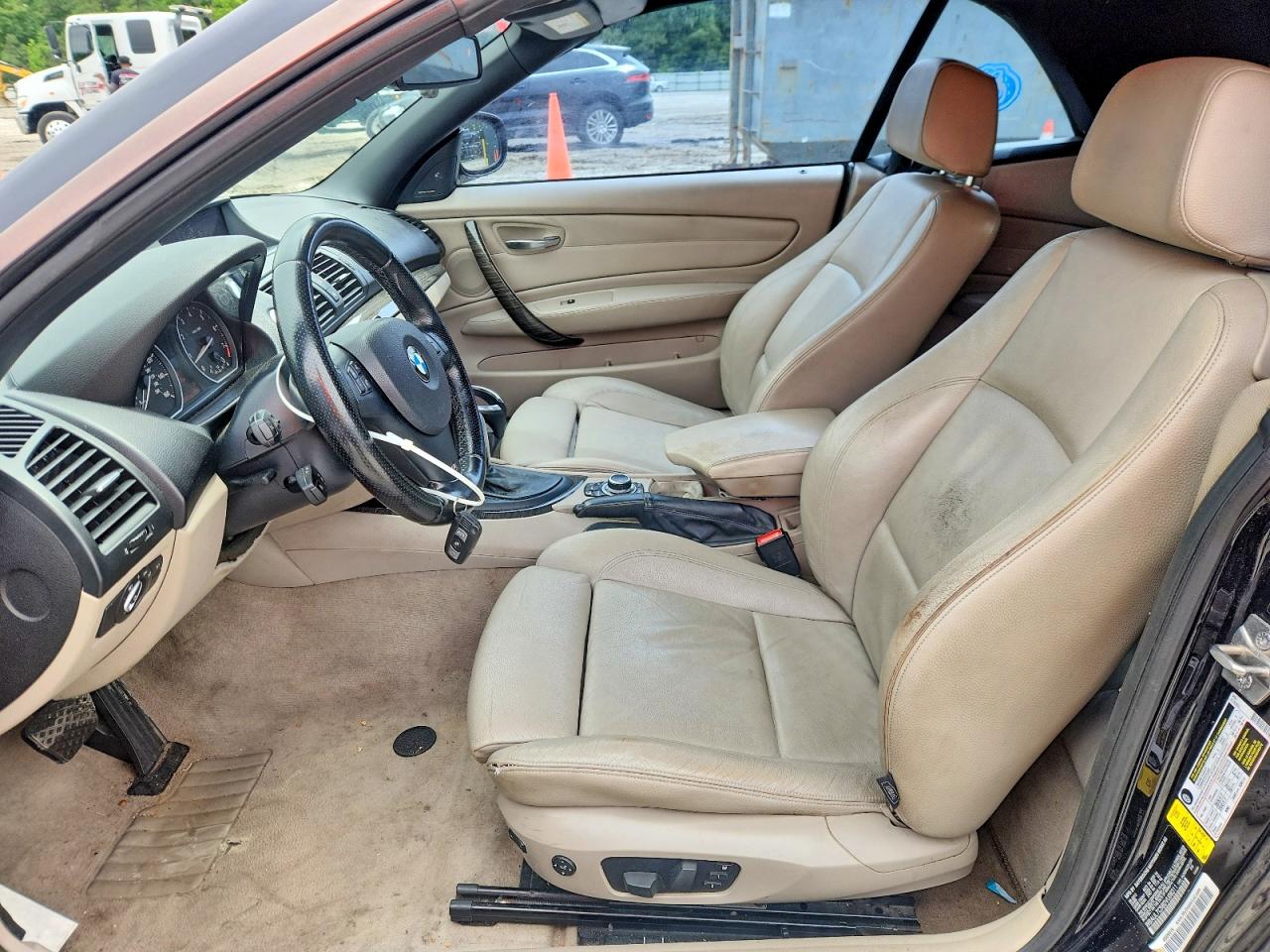 2013 Bmw 128 I Black vin: WBAUL7C58DVU08311