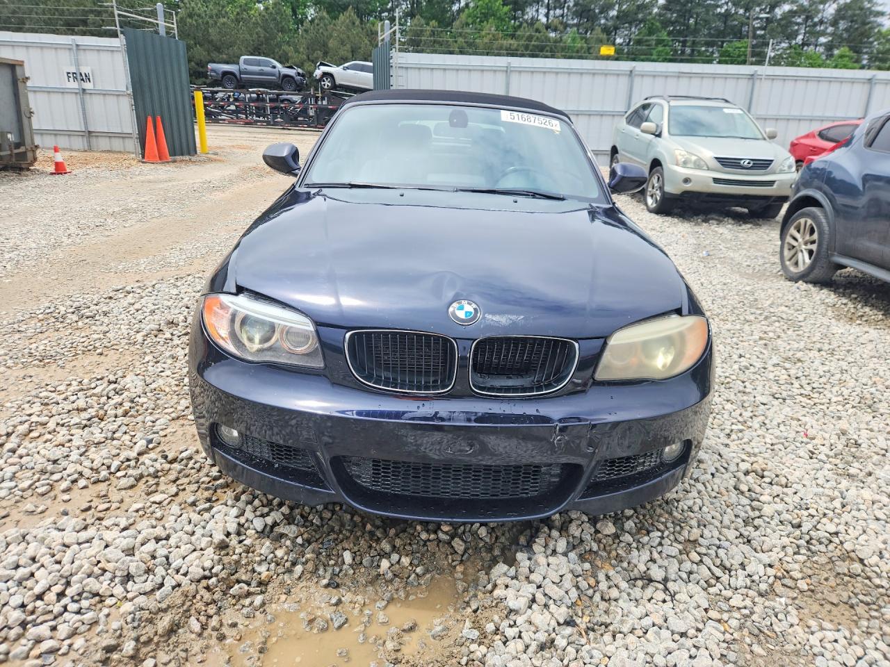 2013 Bmw 128 I Black vin: WBAUL7C58DVU08311