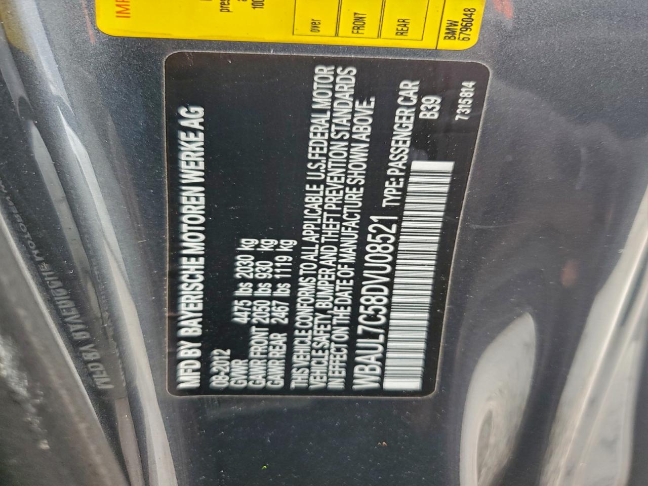 2013 Bmw 128 I Two Tone vin: WBAUL7C58DVU08521