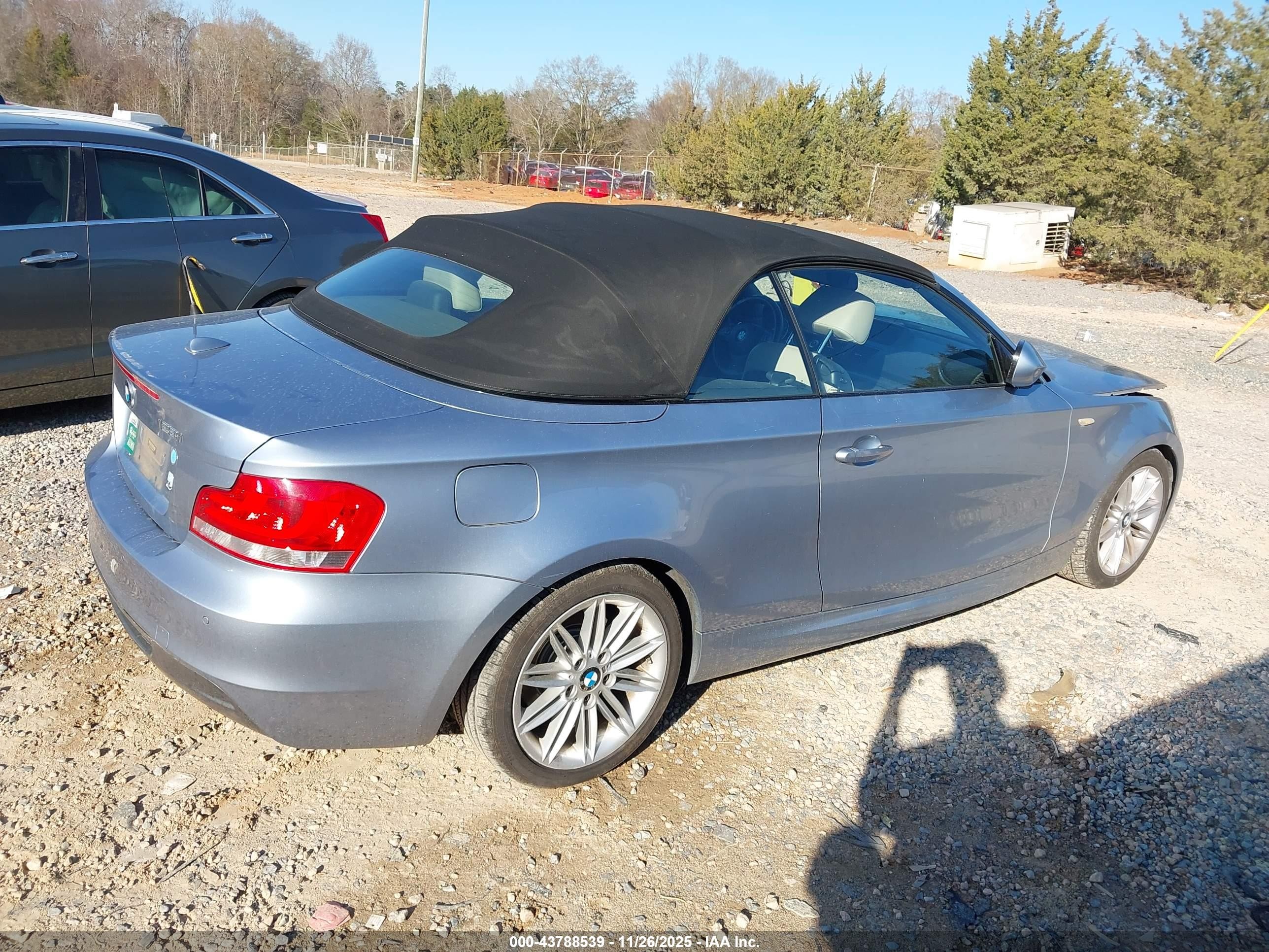 2013 Bmw 128i   Light Blue vin: WBAUL7C58DVU08888