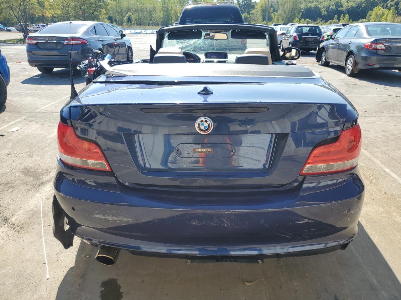 2013 Bmw 128 I Blue vin: WBAUL7C58DVU09622
