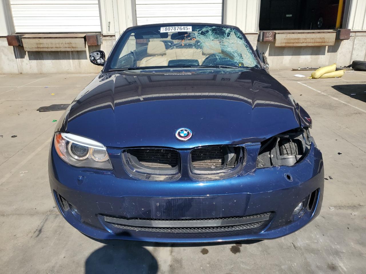 2013 Bmw 128 I Blue vin: WBAUL7C58DVU09622