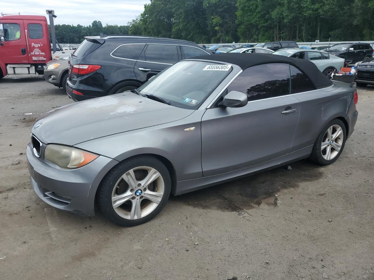 2010 Bmw 128 I Серый vin: WBAUL7C59AVJ77270