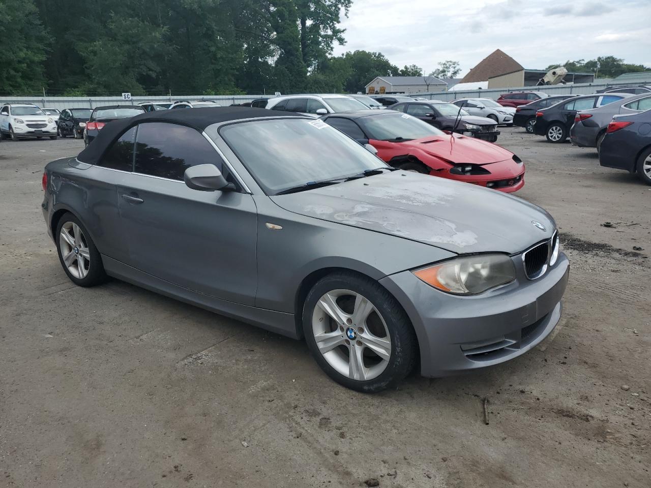 2010 Bmw 128 I Серый vin: WBAUL7C59AVJ77270