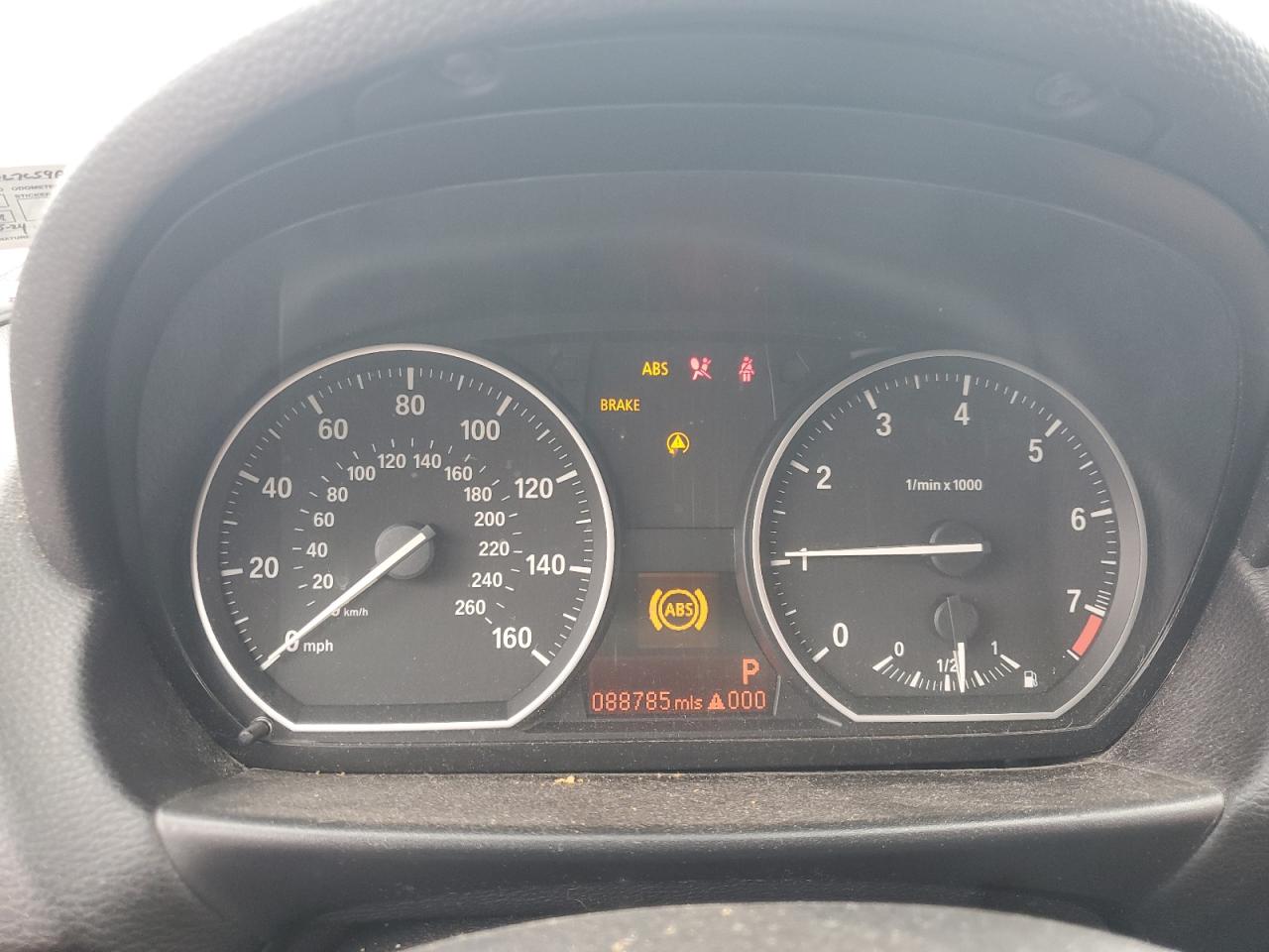 2010 Bmw 128 I Серый vin: WBAUL7C59AVJ77270