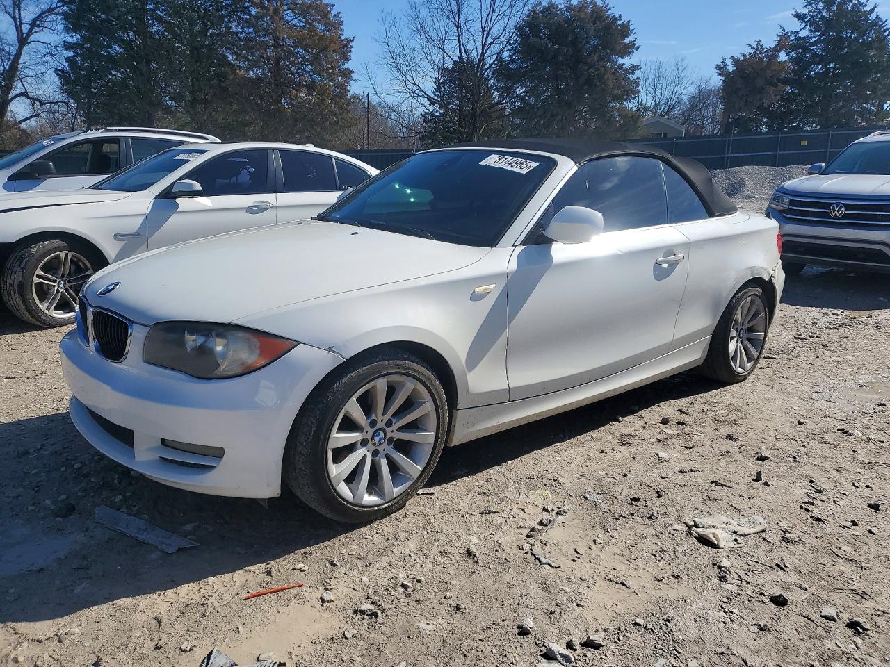 2011 Bmw 128 I White vin: WBAUL7C59BVJ78789