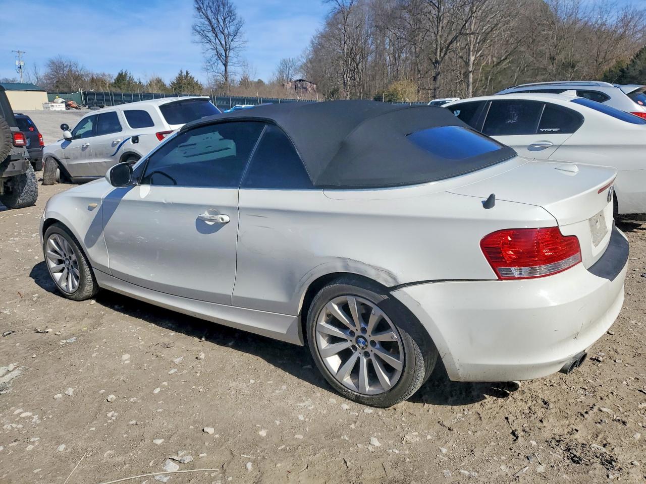2011 Bmw 128 I White vin: WBAUL7C59BVJ78789
