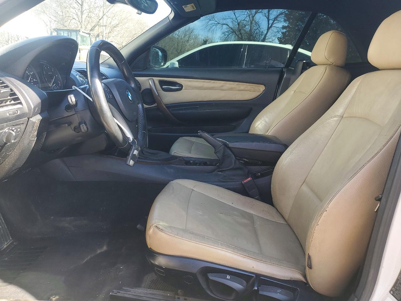 2011 Bmw 128 I White vin: WBAUL7C59BVJ78789