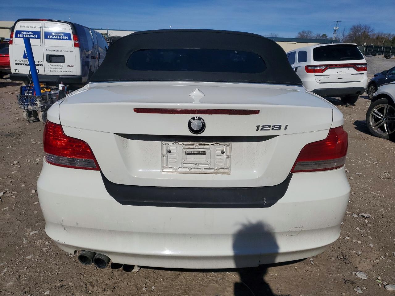 2011 Bmw 128 I White vin: WBAUL7C59BVJ78789