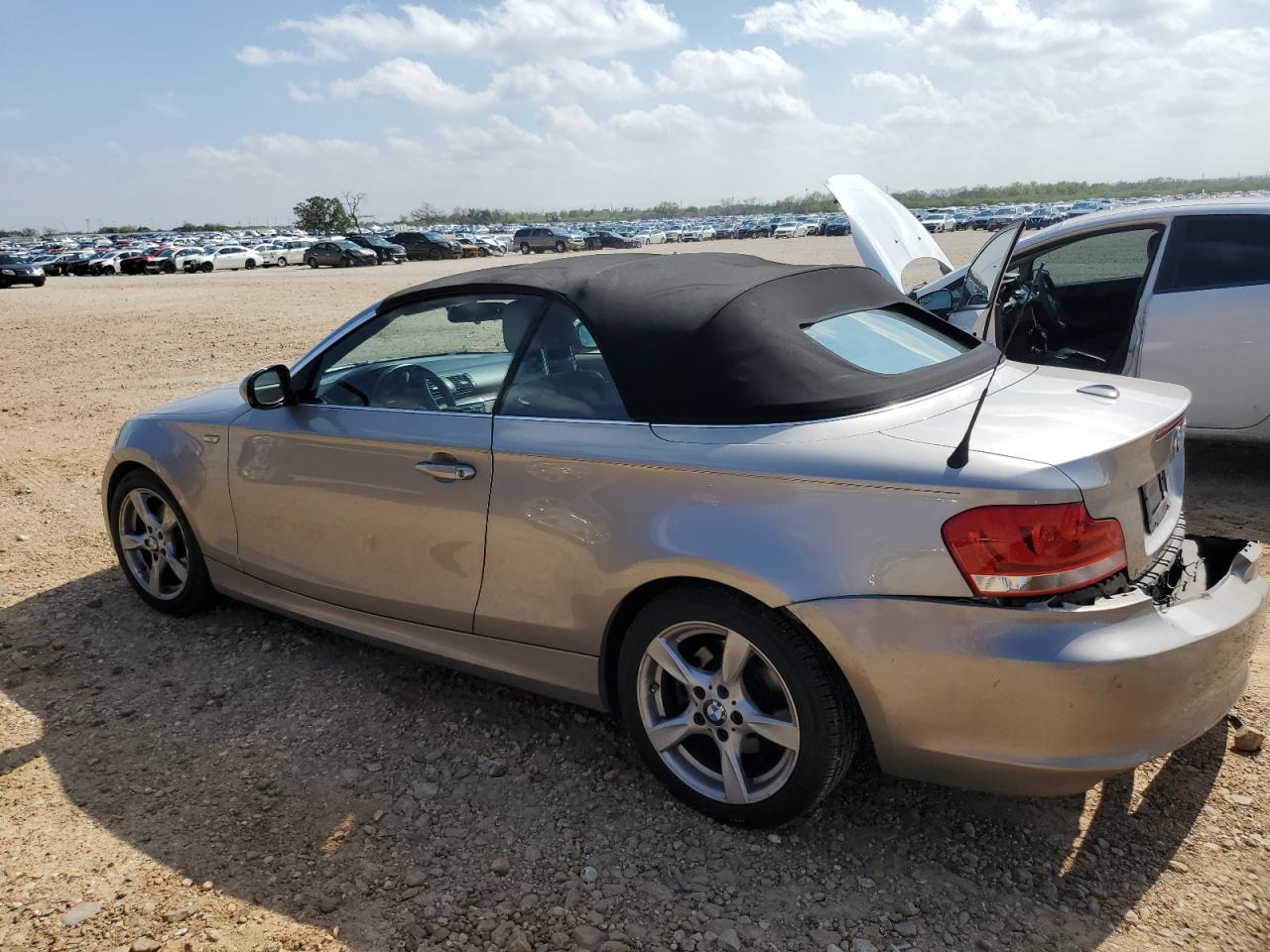 2012 Bmw 128 I Silver vin: WBAUL7C59CVM82254