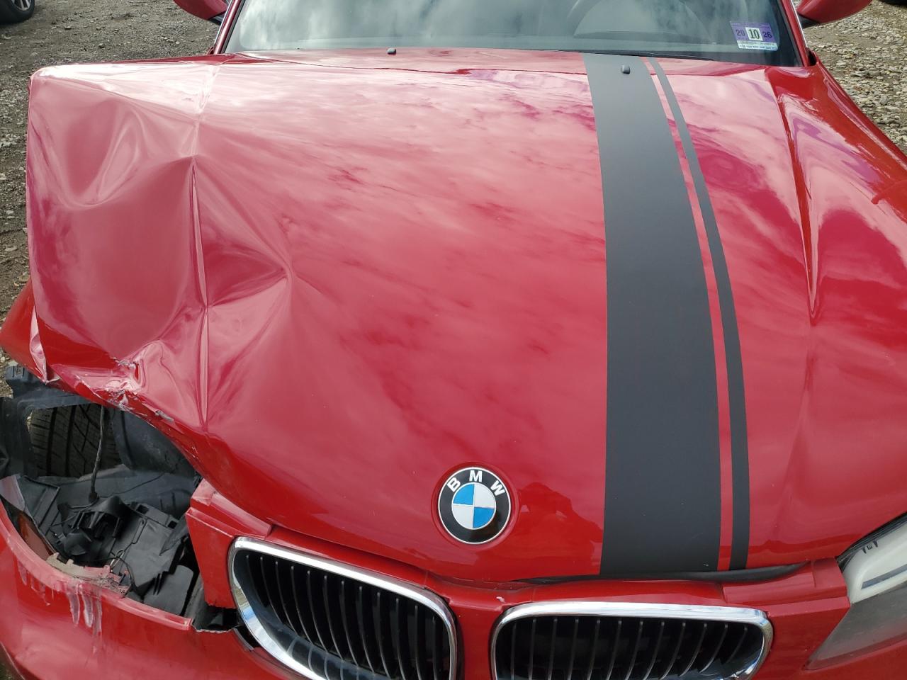 2012 Bmw 128 I Красный vin: WBAUL7C59CVM82755