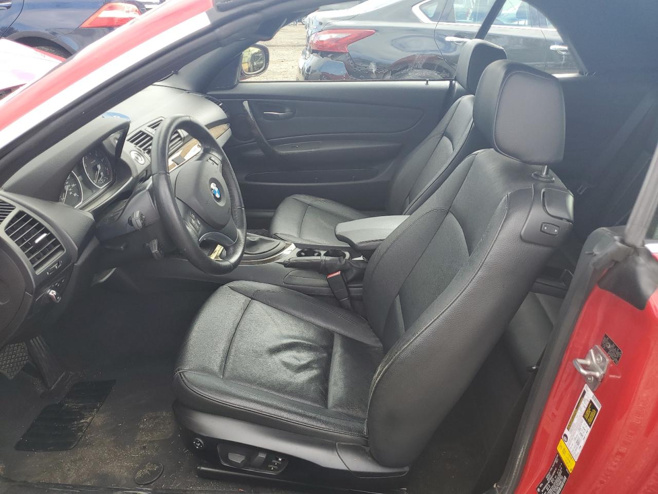 2012 Bmw 128 I Красный vin: WBAUL7C59CVM82755