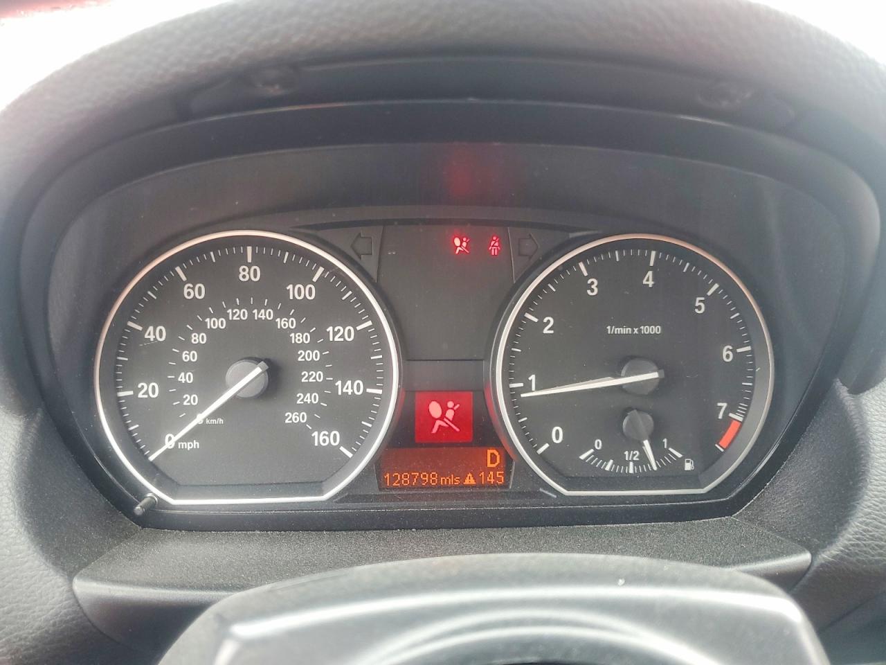 2012 Bmw 128 I Красный vin: WBAUL7C59CVM83095
