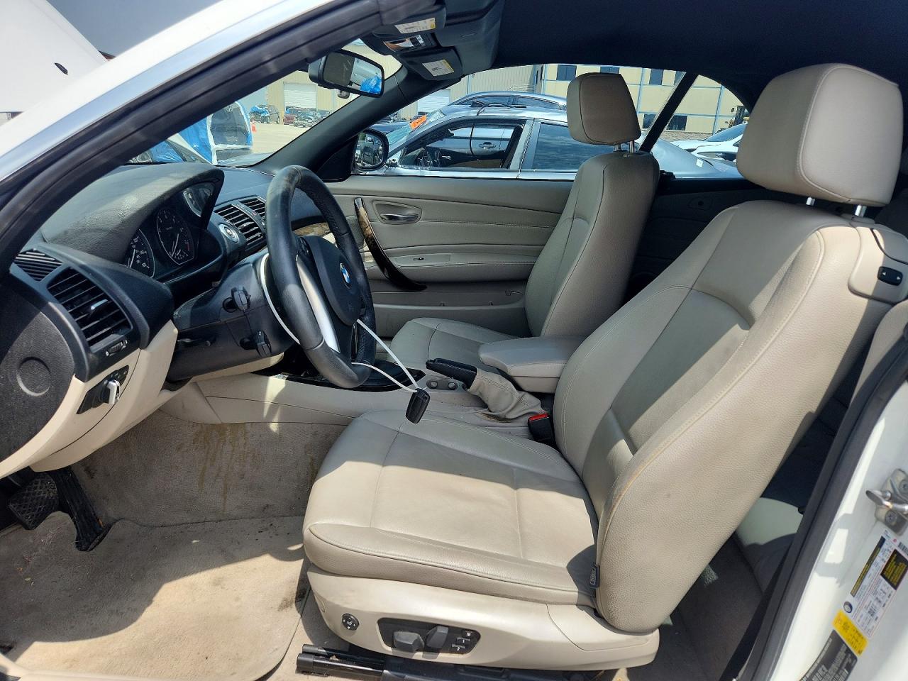2012 Bmw 128 I White vin: WBAUL7C59CVM83176