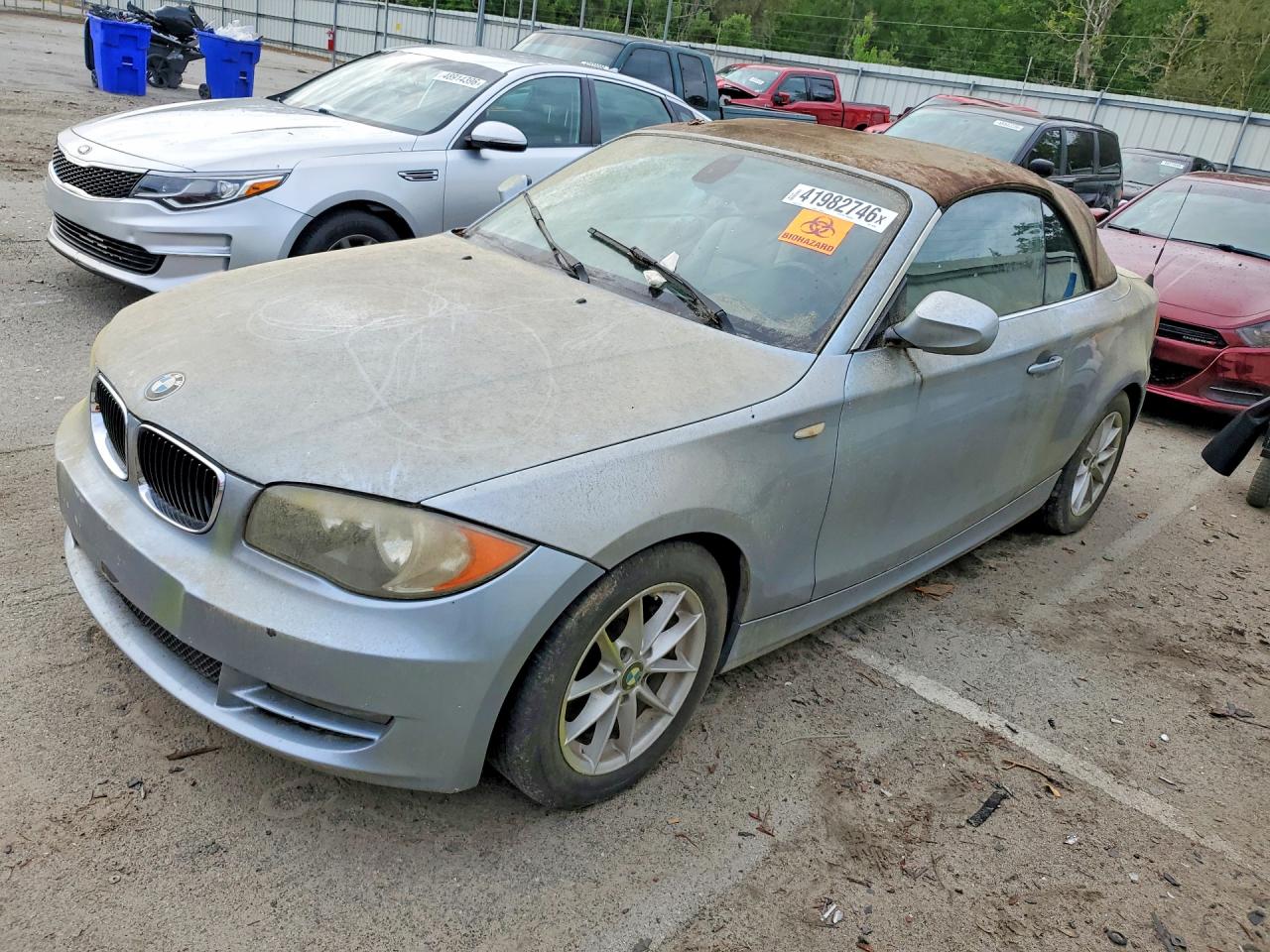 2010 Bmw 128 I Gray vin: WBAUL7C5XAVJ78038