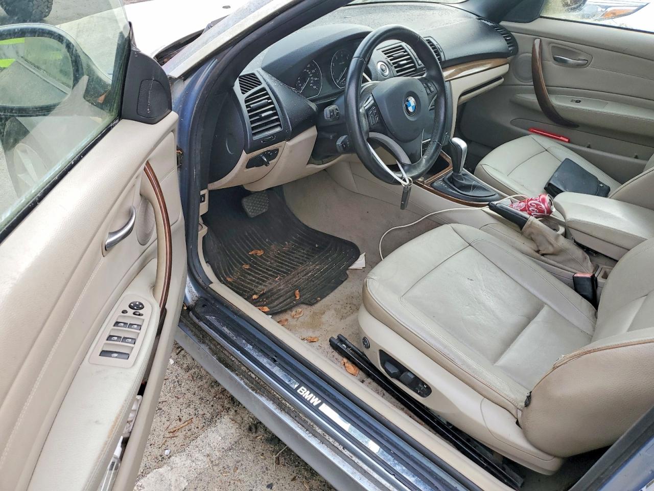 2010 Bmw 128 I Gray vin: WBAUL7C5XAVJ78038