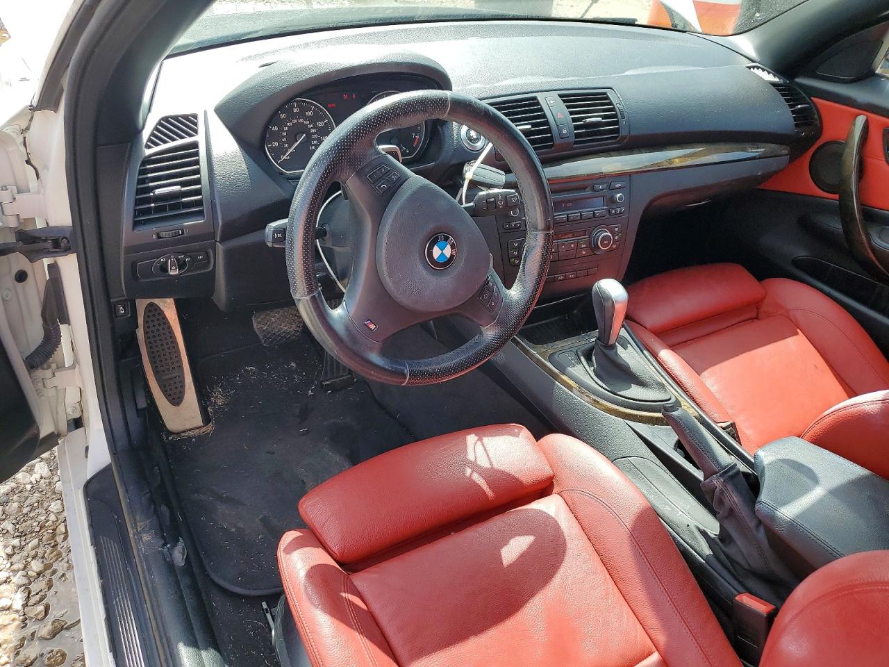 2012 Bmw 128 I White vin: WBAUL7C5XCVM82750