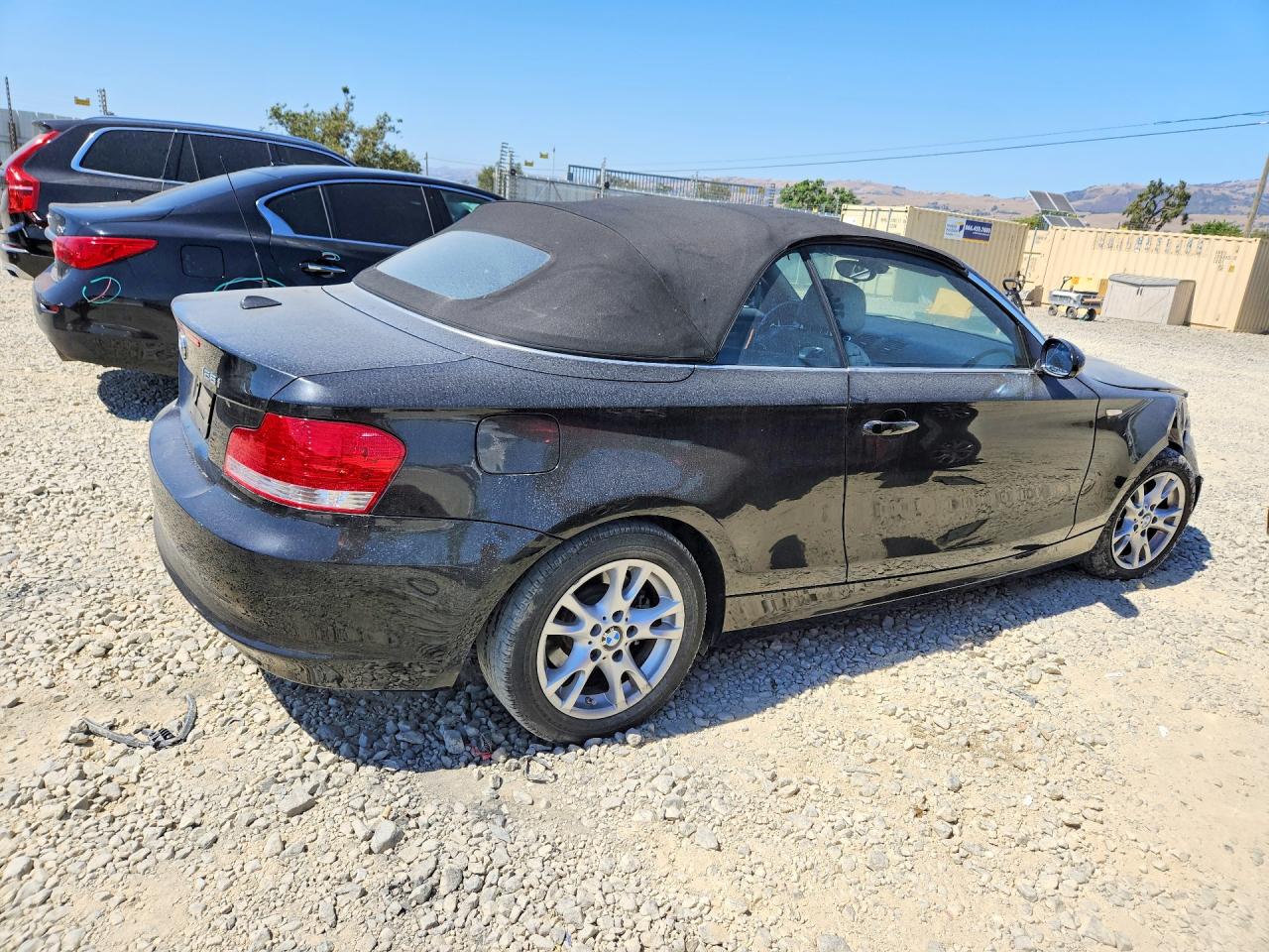 2009 Bmw 128 I Black vin: WBAUN13539VH77692