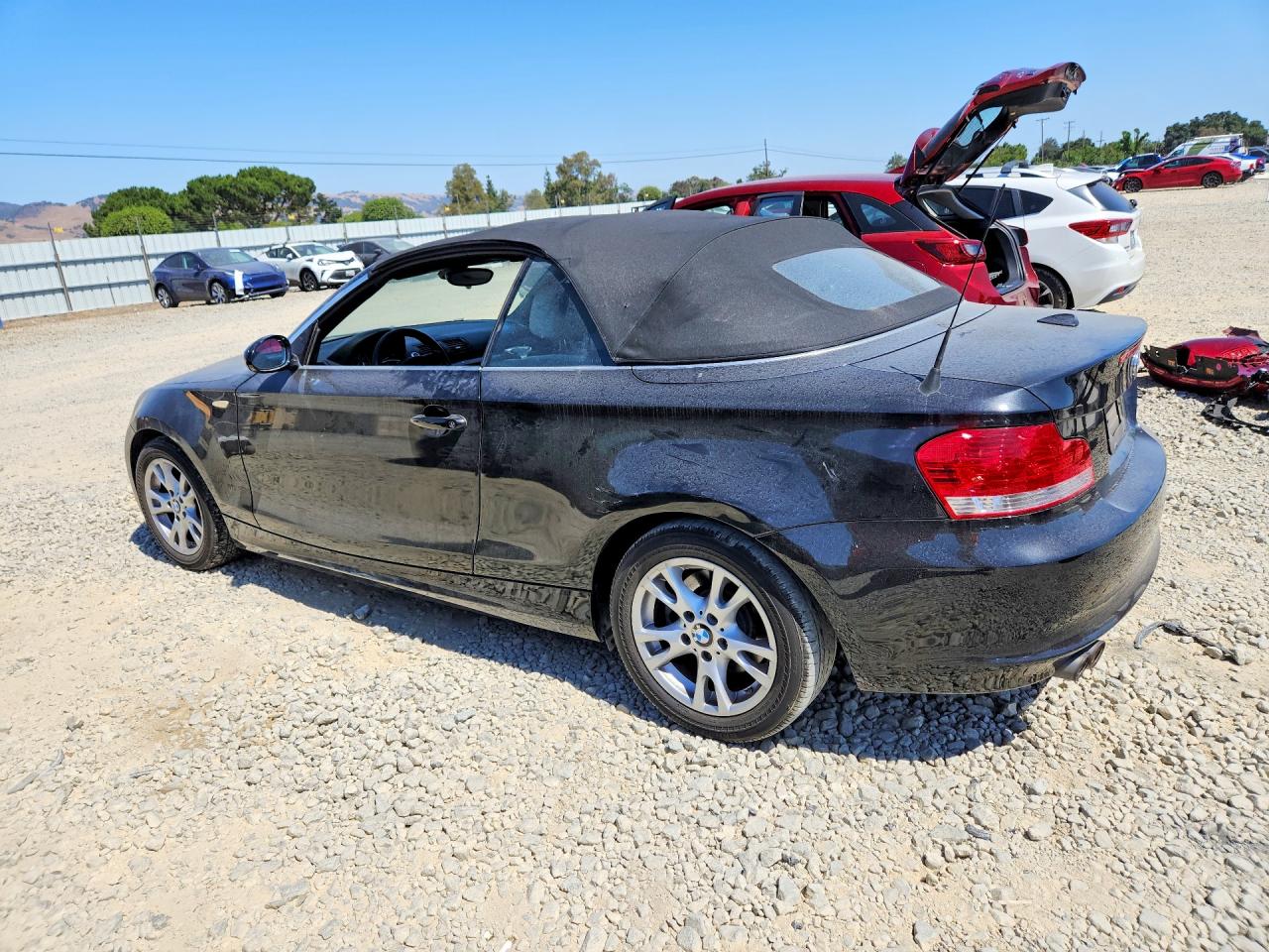 2009 Bmw 128 I Black vin: WBAUN13539VH77692