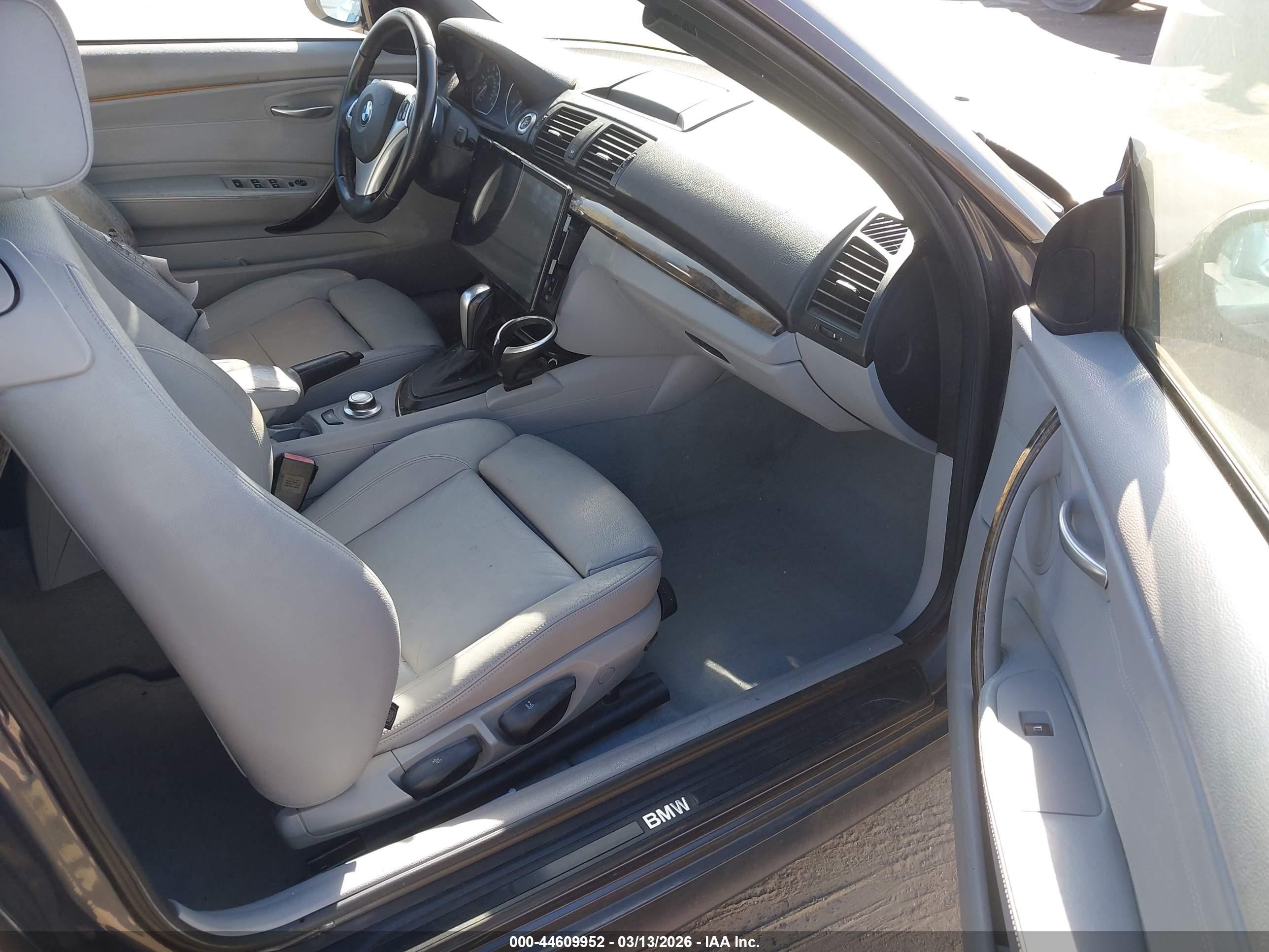 2008 Bmw 128i   Gray vin: WBAUN13548VH79837