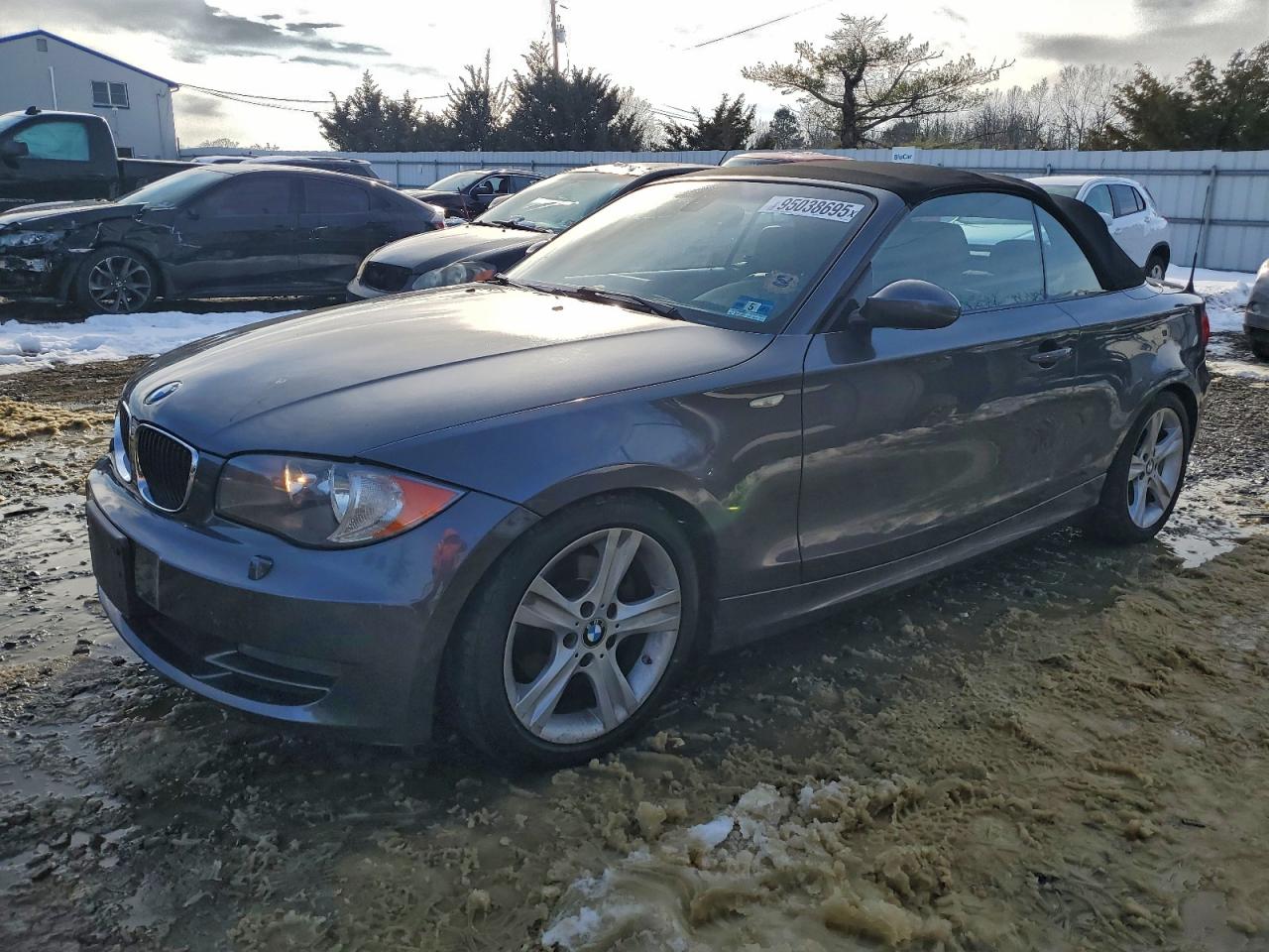 2008 Bmw 128 I Gray vin: WBAUN13548VH79921