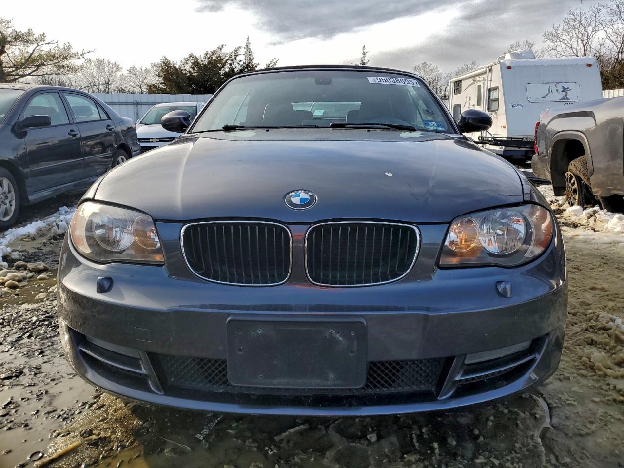 2008 Bmw 128 I Gray vin: WBAUN13548VH79921